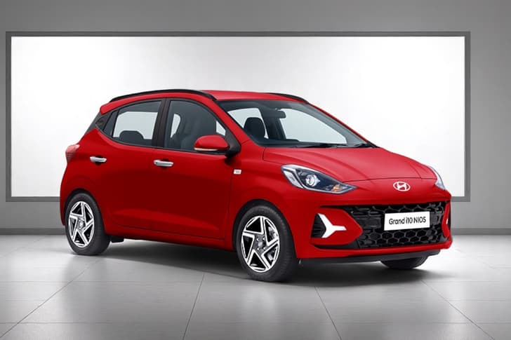 Hyundai Grand I10 Nios Color Fiery Red